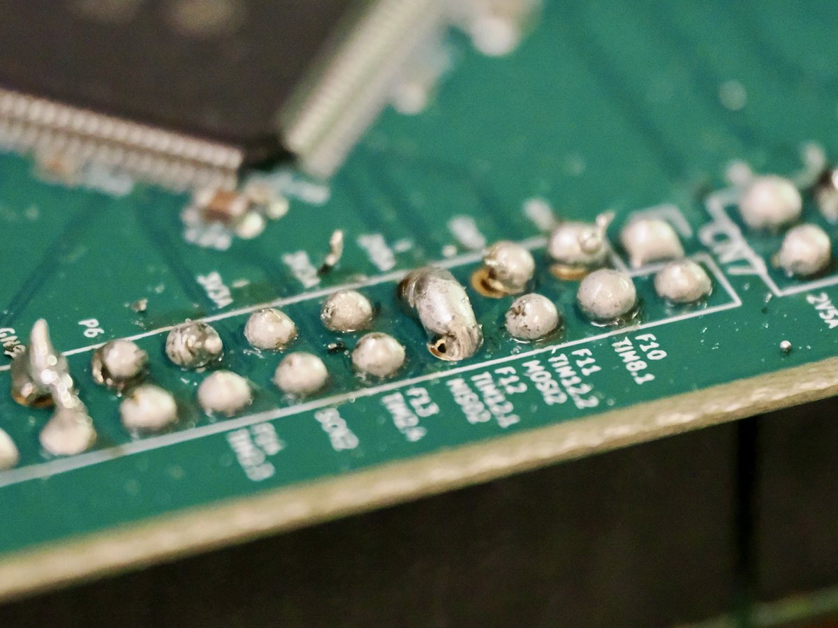 Chrismholt's tweet photo. Never been so proud. My daughter’s first soldering is PERFECT. https://t.co/ByKZIsnto7