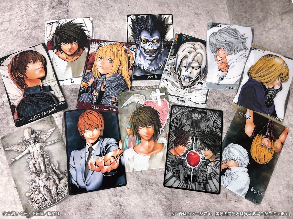本日開催‼／ DEATH NOTE -My Dear Light- POPUP SHOP 本日より