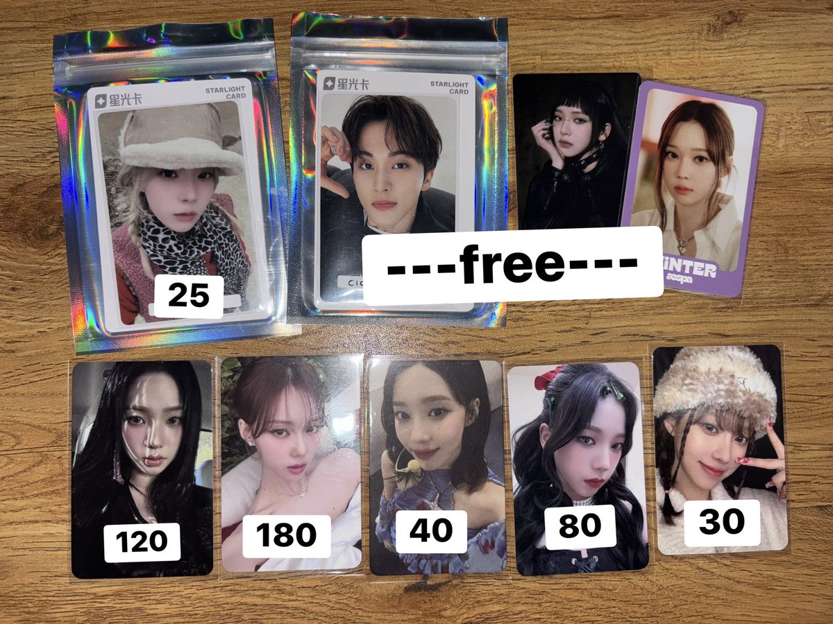 ‼️ HELP RT ‼️

wts - aab aespa nct 
🏠 jaktim, ina

→ prefer take all (450K) but can each 
→ exc fee packing dan admin oren
→ not for sensitive/wasting time buyer
→ free for takeall 

wts photocard aespa karina drama winter fs everline qq armageddon 

#zonauang #zonasbt