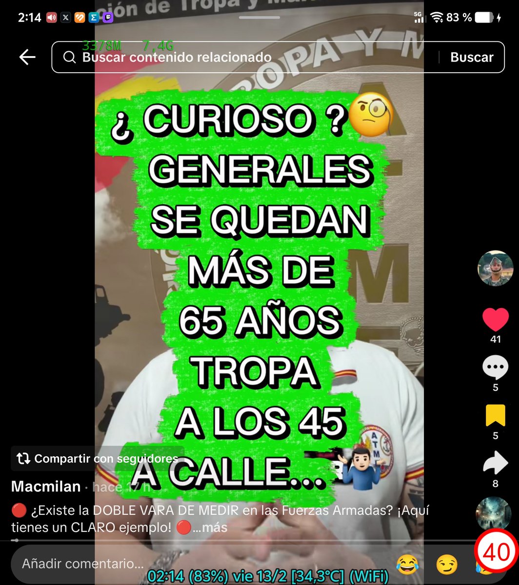 virucho28's tweet photo. Con dos🥚🥚, se puede decir más alto , pero no más claro , es lo que pensábamos la mayoría de la tropa, tanto permanentes , como con el compromiso de larga duración , TOTAL DESCRIMINACION , EN EL EJERCITO POR EDAD CON RESPECTO AL EMPLEO DE CADA MILITAR.😡😡😡 https://t.co/YPRkPb09tD