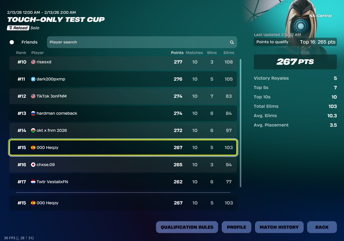 Qualed at 30 fps 140ms is insane 😭 +100$