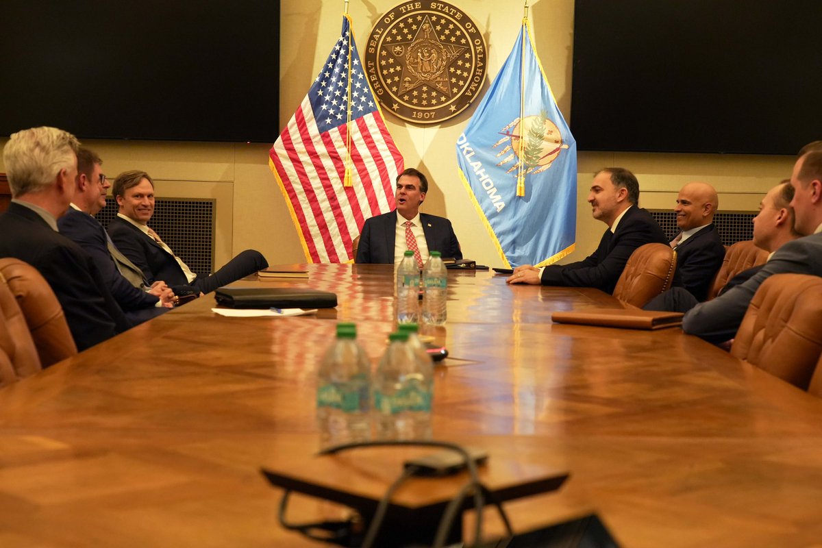 Governor Kevin Stitt tweet media