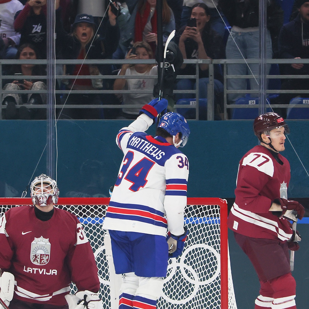 usahockey's tweet photo. Same time on Saturday? 🇺🇸 #WinterOlympics https://t.co/ywMHEGPG6a