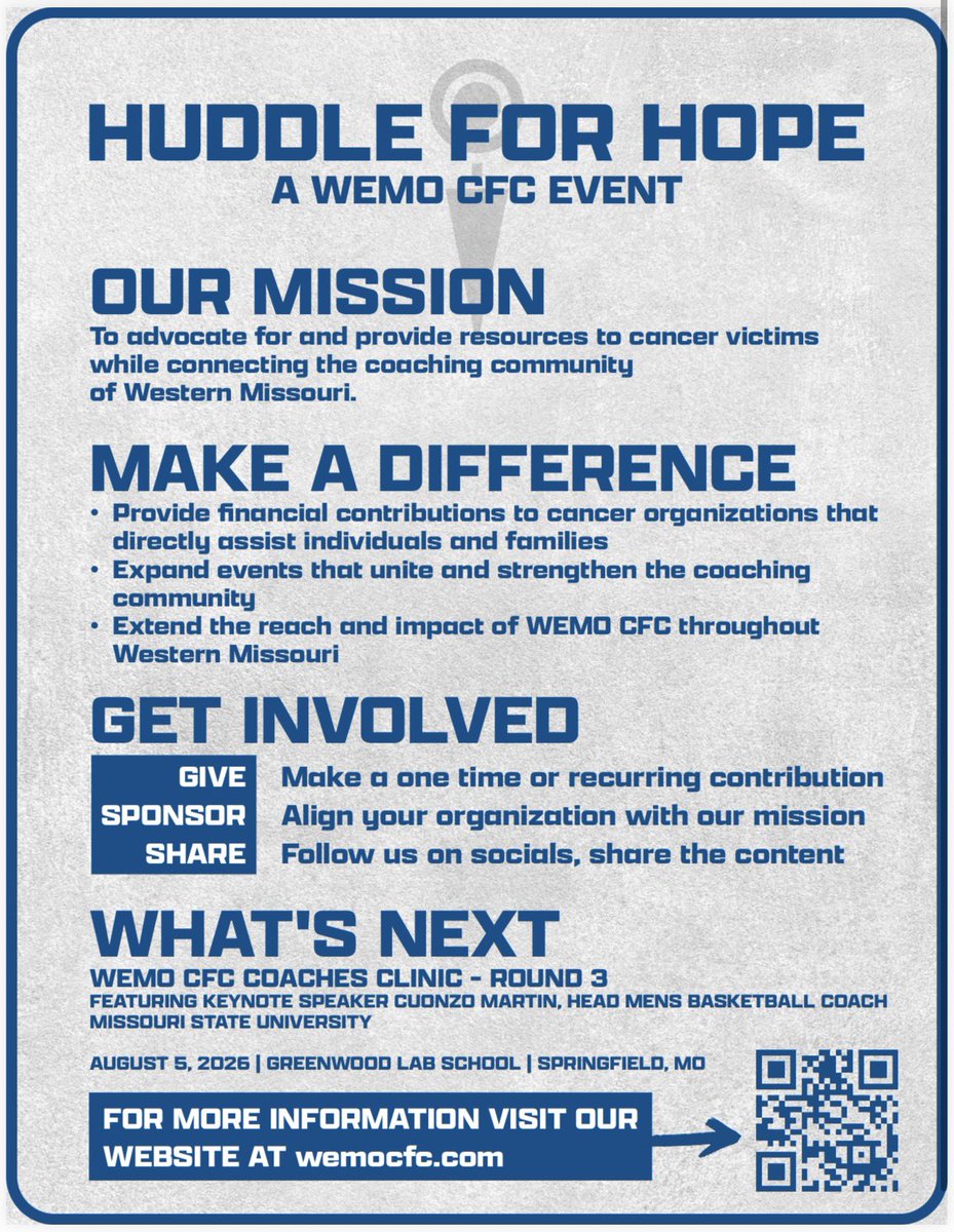 WEMO Coaches Fighting Cancer tweet media