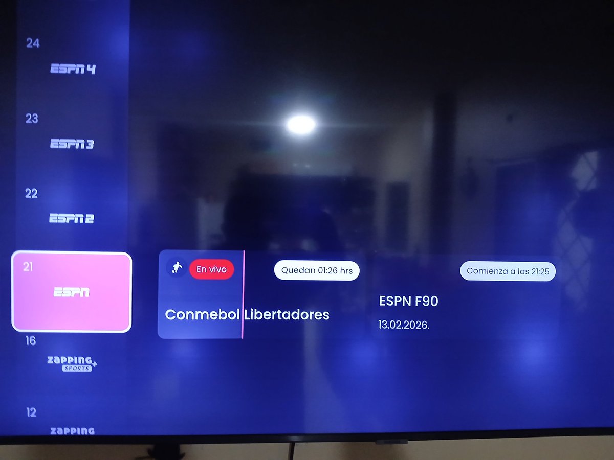 milthon24's tweet photo. Señores @zapping_ecu @Xtrimecuador que esta pasando con los canales de ESPN me sale que no estoy autorizado a ver ..  según mi plan de Internet Xtrim debería tenerlos ahora solo me aparecen 48 canales activos..   que esta pasando..
@Defensoria_910 @DEFENSORIAEC @zapping_ecu https://t.co/KtWBBCv5U4