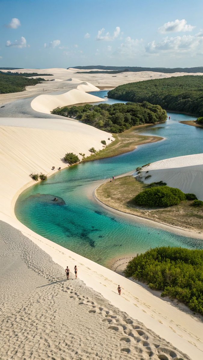 AnnaRblk's tweet image. Lençóis Maranhenses National Park, Brazil 🇧🇷