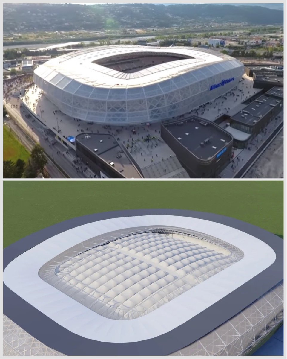 The hockey arena at the Milan Olympics has been controversial, and it might be in 2030 as well. The plan is to divide the soccer stadium in Nice, France with a wall built down the middle of the field to create two 15,000 seat temporary arenas. The roof will also be filled in.