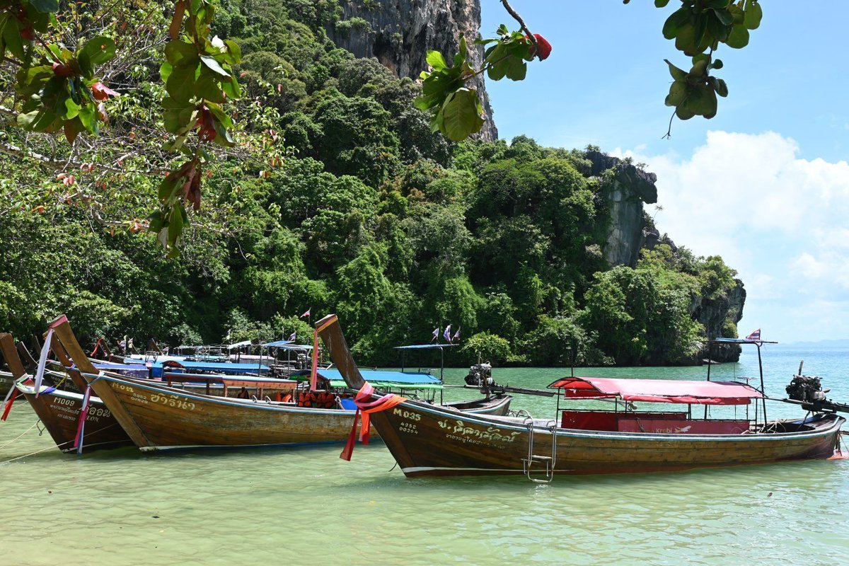 OakCover's tweet photo. Thailand beach resorts that justify their setting: boat-only peninsulas, cliffside infinity villas, eco cottages under karst walls, canvas tents with bay views. We tested five. Full guide:
https://t.co/wtE2mtT4kK 
#Thailand #BeachResorts #TravelThailand https://t.co/YLc0LTN62g