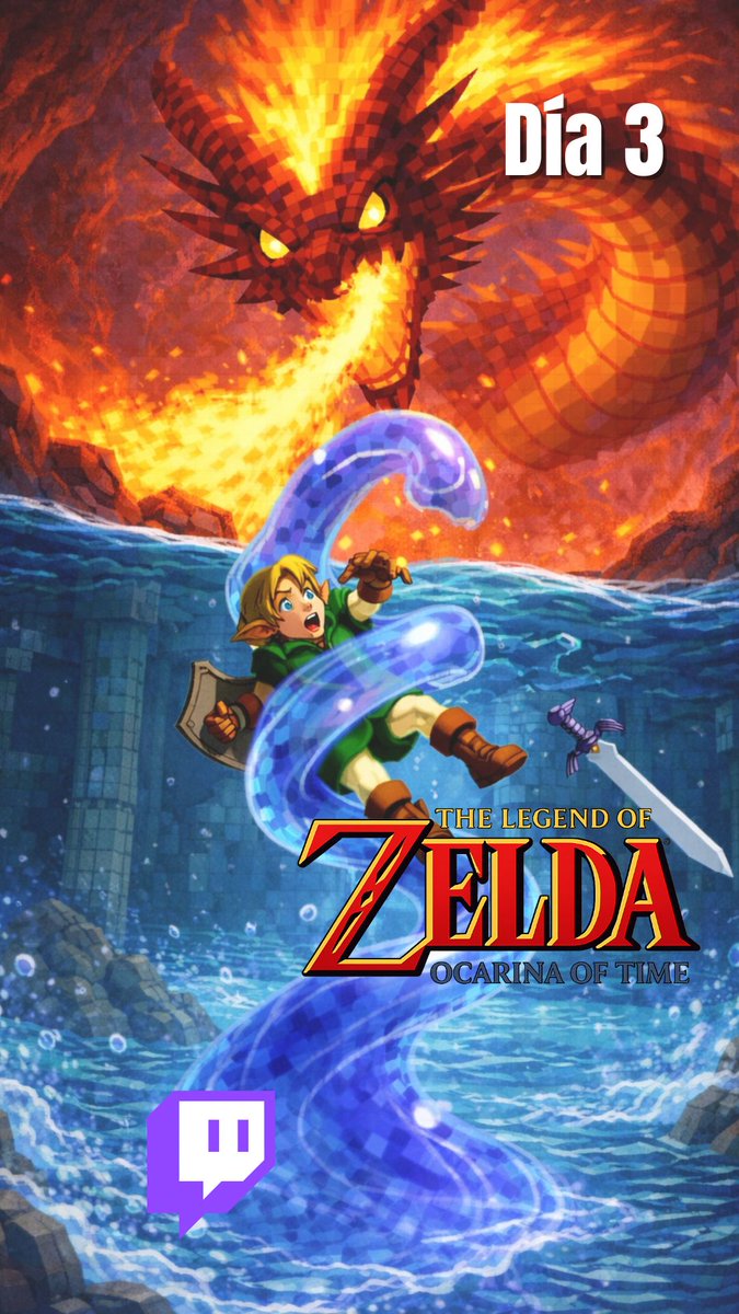 Me estabas esperando? Hoy nos vamos tarde🔥💧
ZELDA OOT - DIA 3
twitch.tv/faardaay
#zeldaocarinaoftime #twitchstreamer