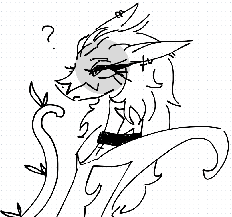 Pythea_'s tweet image. wanted to see the new hairstyle better so i quickly mouse doodled my serperior

think it fits the vampire style alot ngl hm