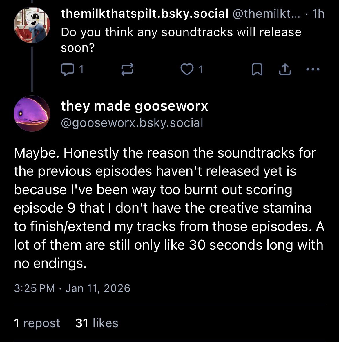 shes talked about why this is before btw yall lmao