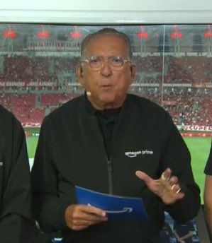 golsdobrasil1's tweet photo. "Brasileirão é no American Pie"

— Galvão Bueno durante a transmissão de Inter x Palmeiras no Prime Video.

📸 Reprodução/@pvsportbr https://t.co/EGhQEk2OgK