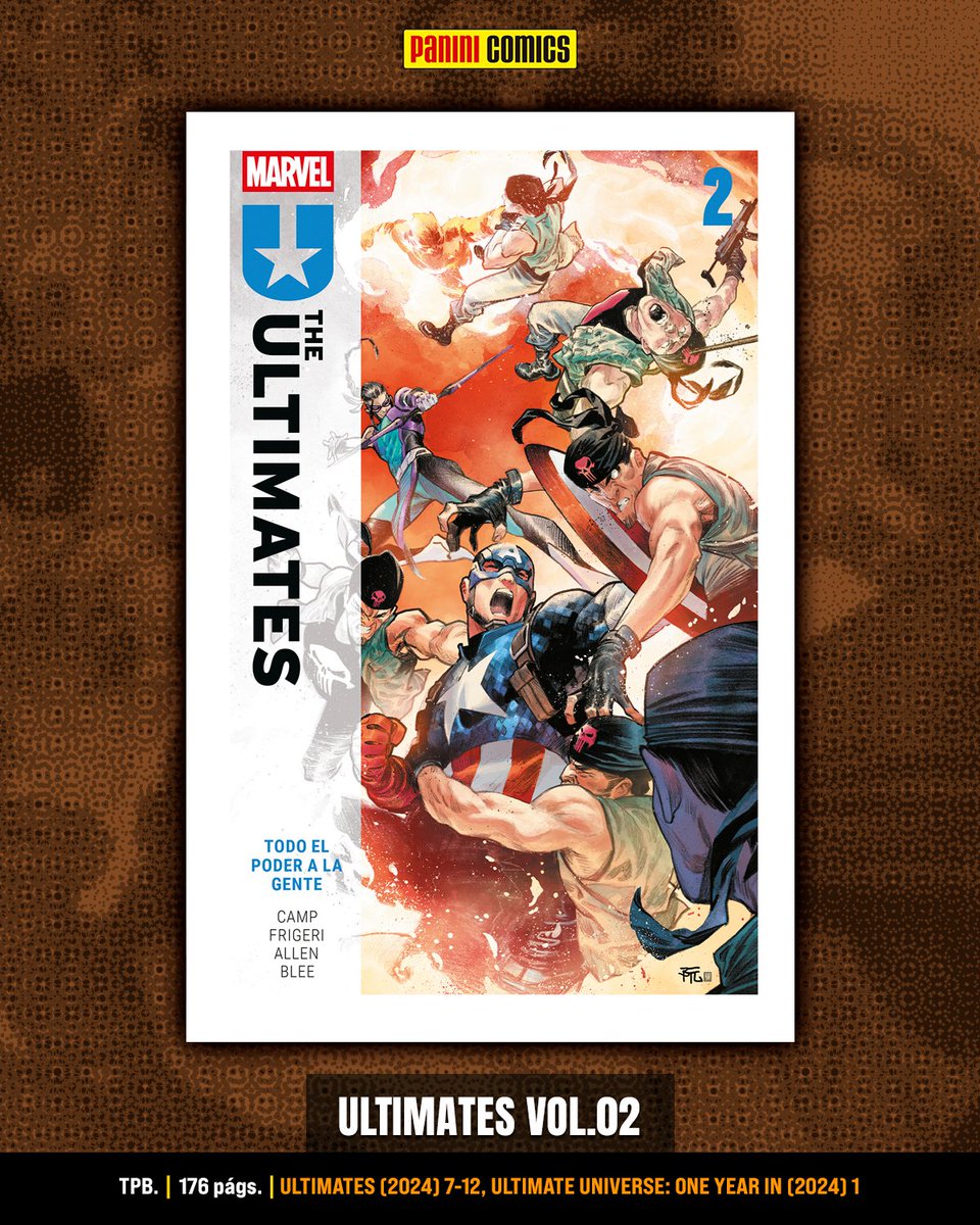 Tras una pérdida devastadora, los Ultimates lanzan un plan que sacudirá el mundo. Guardianes del futuro, lealtades en duda, Luke Cage entra en juego y Asgard se alza contra Loki. Rebelión, sangre y sorpresas.