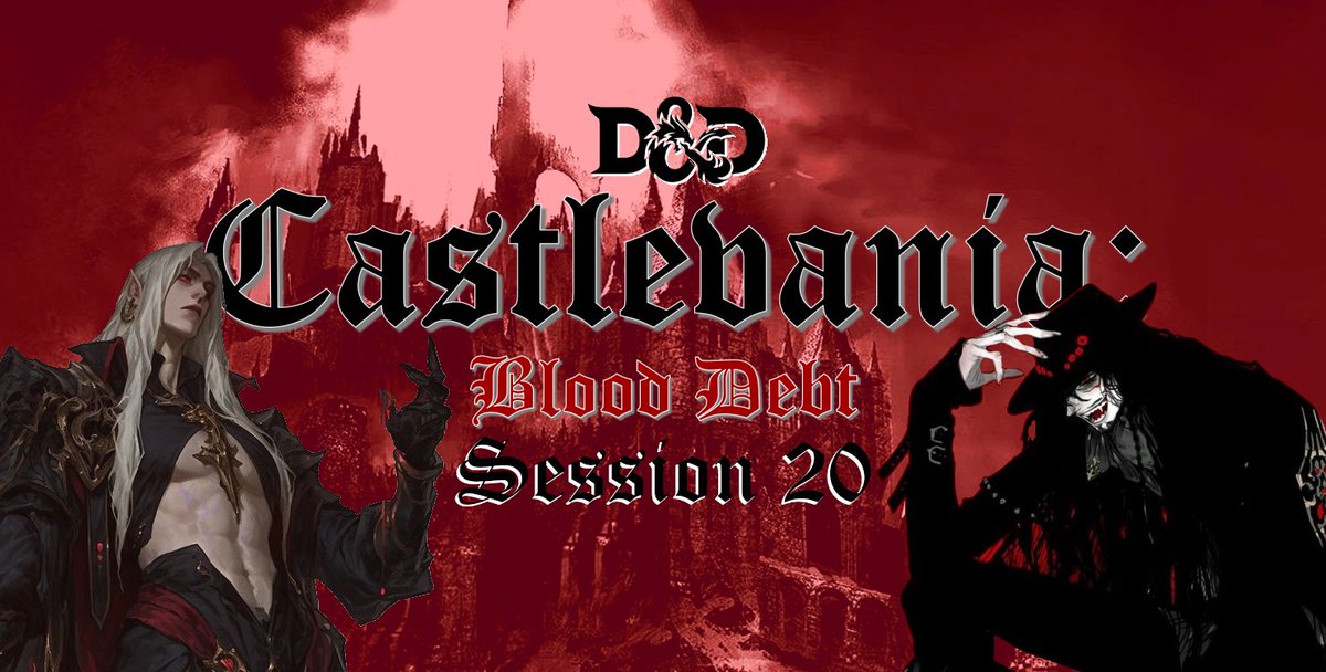 ⏱️Castlevania: Blood Debt Finale⏱️

The Finale of my #dnd5e Campaign, #Castelvania: Blood Debt staring <a href="/MinaMajestyVT/">Mina Majesty GAL VTuber ✌🏻🎀</a>, <a href="/ShiroZevalia/">Shiro Zevalia 👑👁️</a>, <a href="/AlphonzGartia/">Alphonz Gartia VT🐐🔥</a>, and <a href="/Chewychumychum/">Chewy Capybara VT ₍ᐢ•(ܫ)•ᐢ₎ 👻VSpirits</a> is Live Now!

Come by and watch at: twitch.tv/akihiko_h
