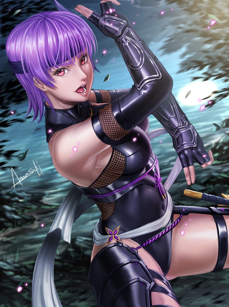 あやね(DOA) 「新作発表来たので過去絵を掘り起こし6から7年....7年?! #DOA #DOA」|アマサキ/お仕事&skeb募集中のイラスト