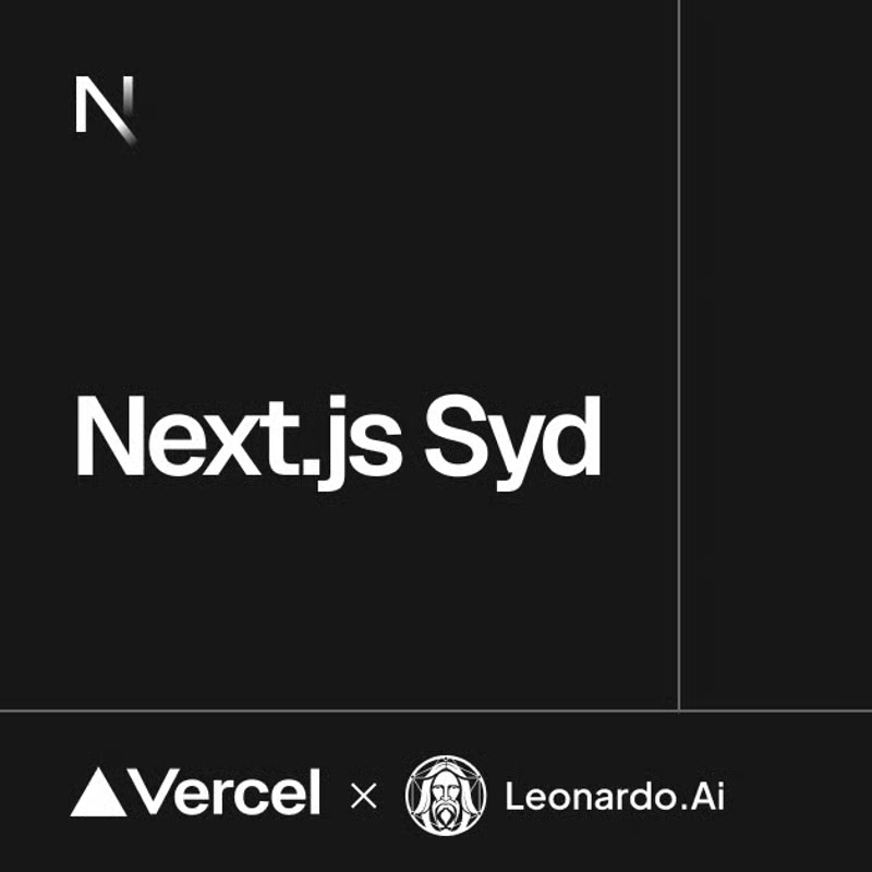 ronvoluted's tweet photo. If you know TypeScript, AI engineering is for you. Mosey on over to the @LeonardoAi offices next Tuesday if you wanna see me show you how using a cowbell at @vercel's Next.js Syd 🔔 https://t.co/kZ3kaBzDUV