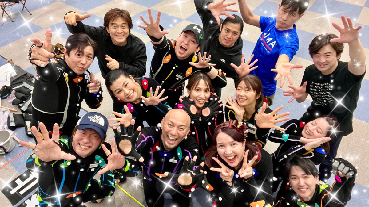 katsugekiza's tweet photo. 2026/2/10(火)
#活劇座 の #モーションキャプチャー は、
超大作のオールアップ‼️

#モーキャプアクター:#和田圭市 #山﨑勝之 #タイソン大屋 #細川桃仁 #川名優子 #日野由佳 #小菅怜衣 #相澤景太 #��原明 +1名
#アクションコーディネイター:#古賀亘
アクションサポート:#市山英貴 #川名輪太郎 #神戸豊 https://t.co/SczhA54X1J