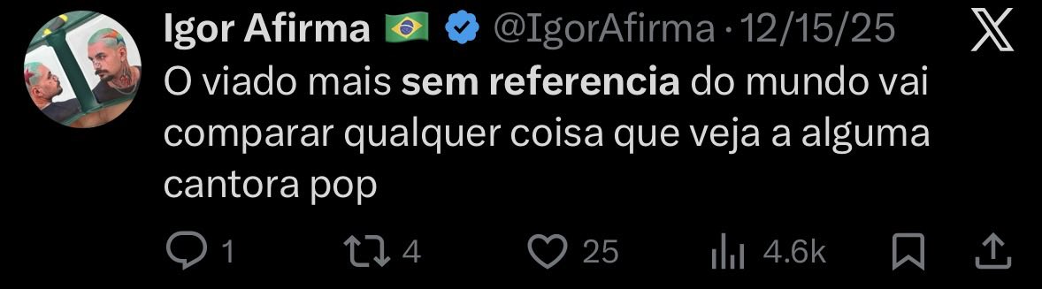 Igor Afirma 🇧🇷 tweet media
