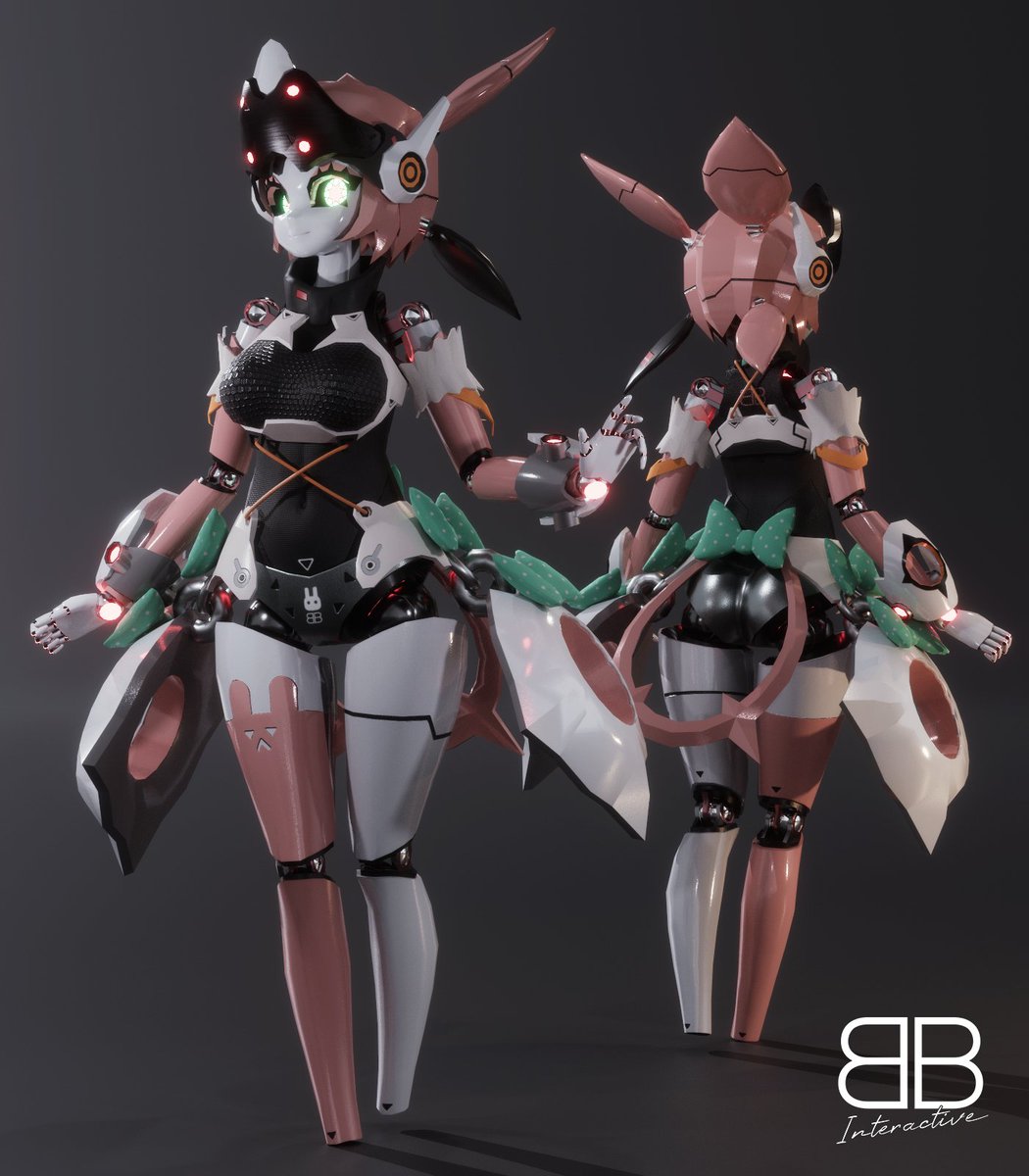 Robot Aria Modified Original 3D Model 🐇

#ZenlessZoneZero #ゼンゼロ #ZZZ