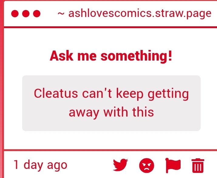 AshLovesComics's tweet image. Someone has to #DealWith him