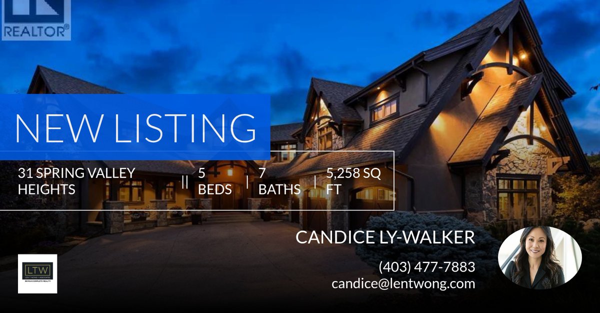 candicelywalker's tweet photo. 📍 New Listing 📍 Take a look at this fantastic new property that just hit the market located at 31 Spring Valley Heights in Calgary. Reach out here or at (403) 477-7883 for more information

Candice Ly-Walker
Managing Partner
Len ... https://t.co/776OWEhs67 https://t.co/EsnS6NAs1g