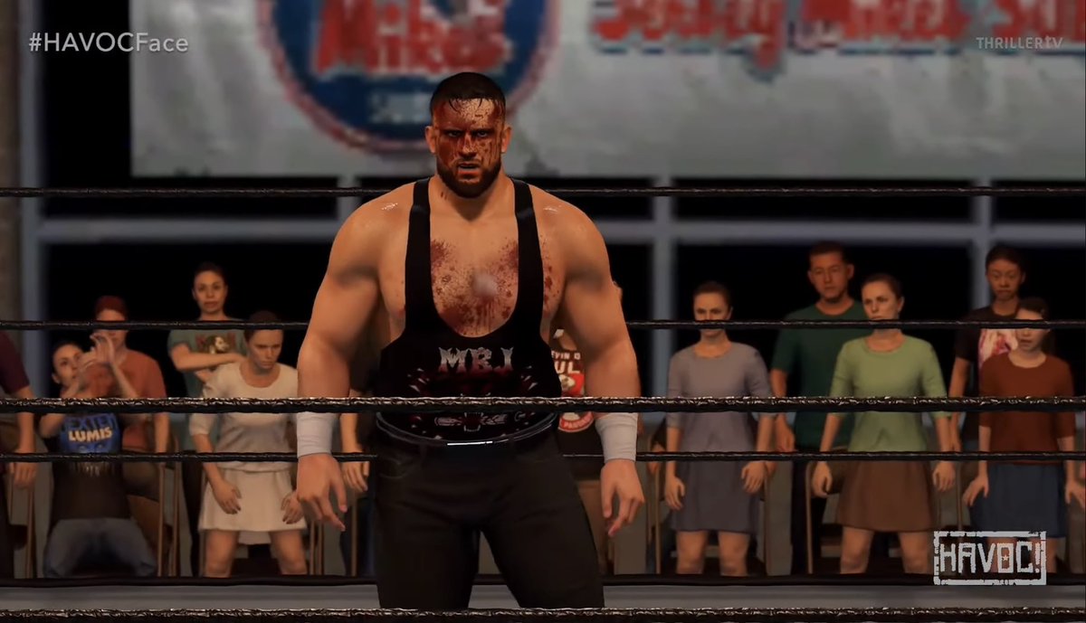 Absolute battle to open #HAVOCface

Bloodied, battered and bruised but came out with a big win.

Let’s run this shit back, what do you say <a href="/pepsicaws2k25/">James ‘pepsiboi’ O’Shay</a>?

<a href="/HavocPro2k/">HAVOCProWrestling</a>