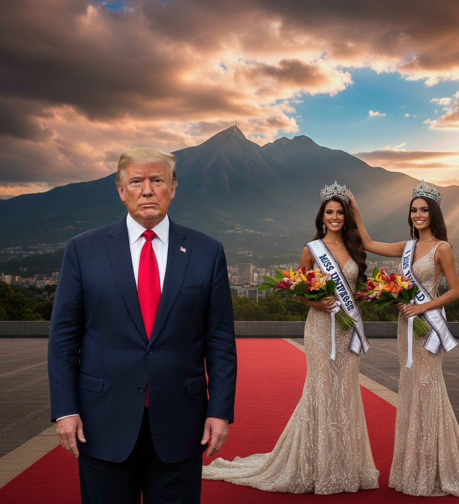 ¿Mundo loco? No, mundo de realidades nuevas.

​Que Trump visite Venezuela ya no suena a ciencia ficción, suena a estrategia. 

Y si a eso le sumas el regreso de la "maquinaria" de reinas venezolanas arrasando en el Miss Mundo y Miss Universo, entiendan que nada es casualidad.