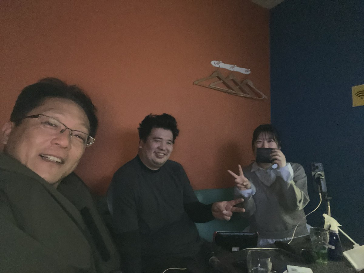 アニキとの食事後解散した20分後に再集合😆何年ぶり？カラオケ🎤
メンタル完全復活😆
本当に有り難い限りです😭