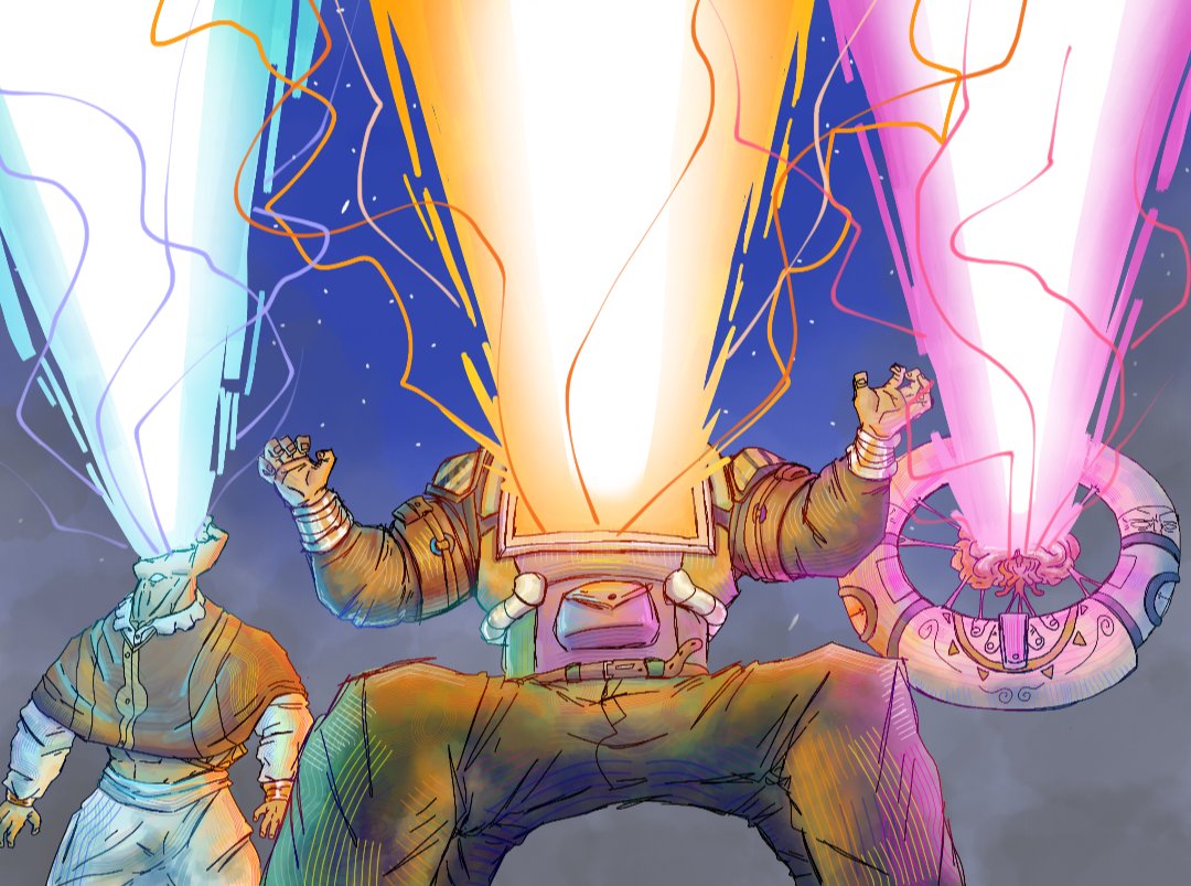 Laser beams are so cool 
#oc