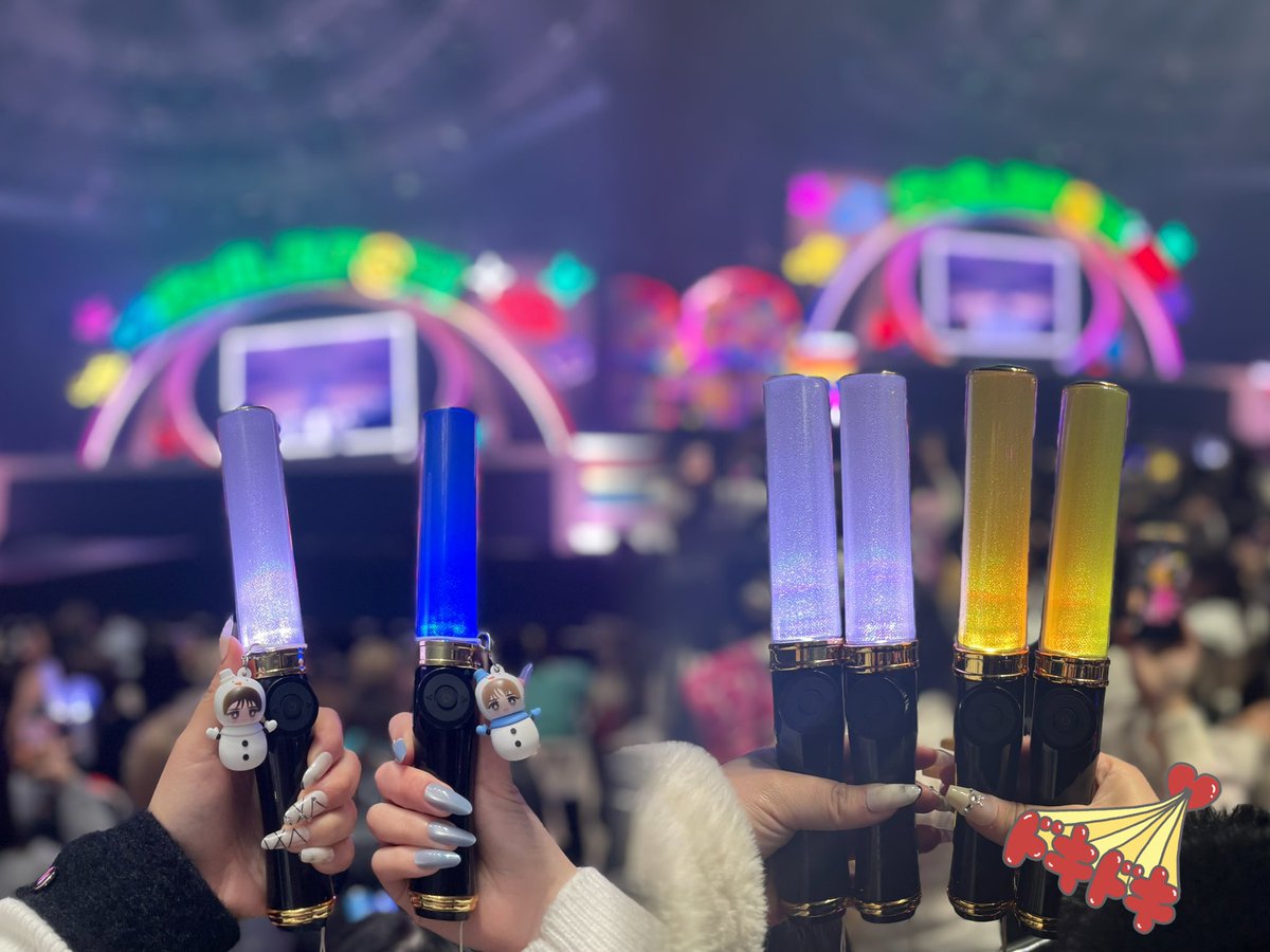 Jyupyon_o2's tweet photo. SMILE POP 代々木第一体育館  #みるく冬ツ 

スマポラスト；；ビックカツ効果で自名義活躍しすぎて✨️ネ申✨️たくさんお友達とも集まれてとっても満足͈ᴗ̀ ̫ᴗ́ ͈だーーいすきなツアーだから終わるの悲しいけど次のツアーも楽しみです👍🏻⟡.·

 #好きすぎて滅  #にゃんぷーおったまげ https://t.co/XUaRgUv74l