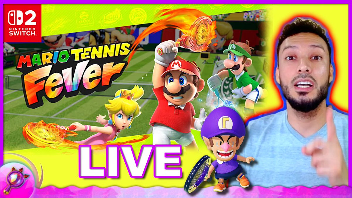 Let's Play Mario Tennis Fever! Launch Day Stream! youtube.com/live/ug0RDM4wE… via <a href="/YouTube/">YouTube</a> #mariotennis #mario #Mariotennisfever #supermario #NintendoSwitch2 #NintendoSwitch #Nintendo #gaming #gamer