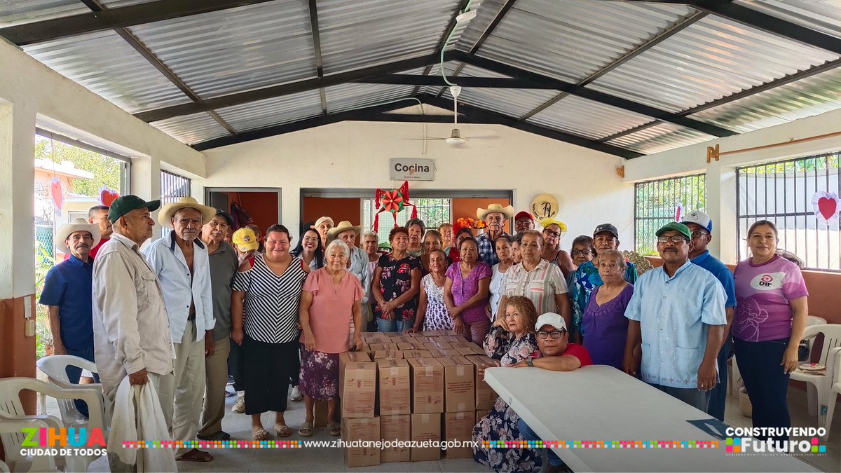 Con mucha alegría finalizamos nuestra ruta de despensas y festejo de la Candelaria en los #ClubesDeAdultosMayores.🎉

Compartimos momentos especiales en las localidades de Achotes, El Zarco, Miguelito, Almendros, Aeropuerto y Las Salinas.