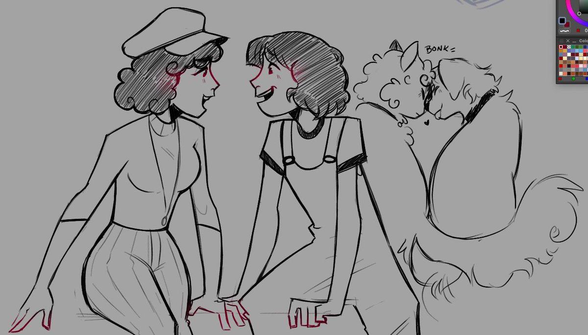 sketchy ✧ school spirits brainrotted tweet media