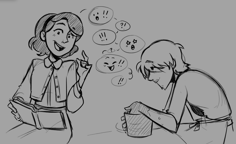 sketchy ✧ school spirits brainrotted tweet media