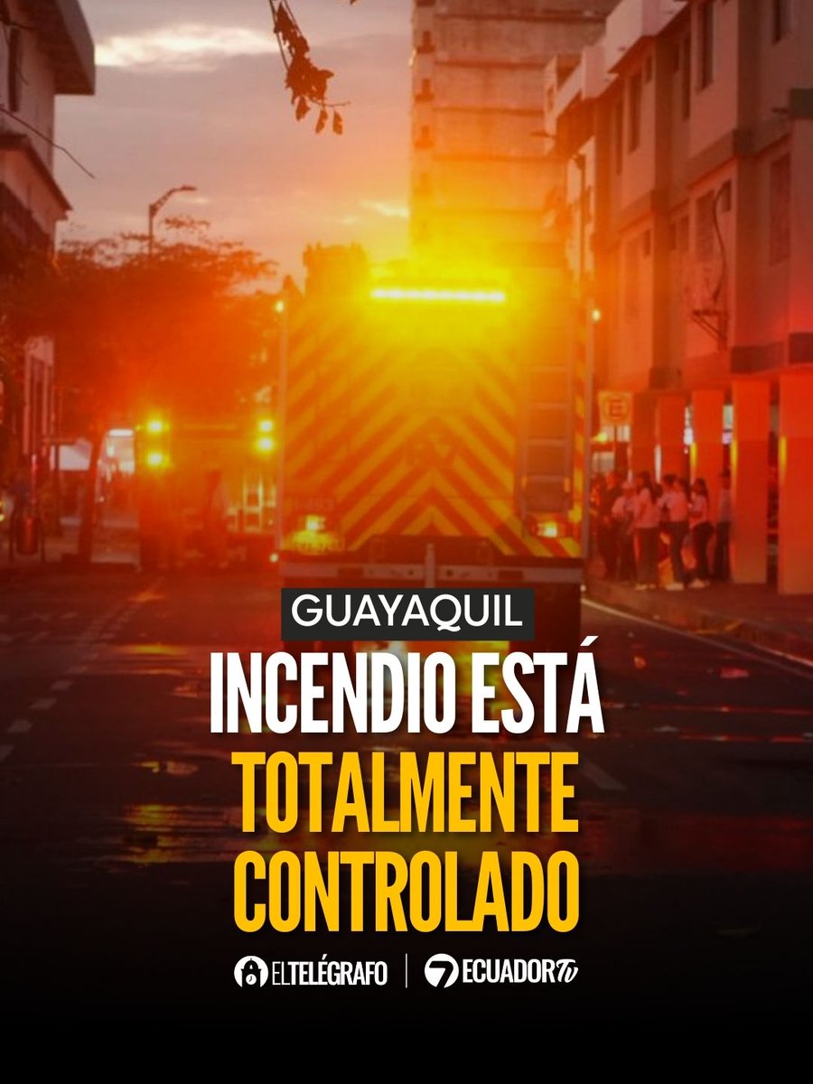 #Nacionales | El Cuerpo de Bomberos de Guayaquil informó que, tras 36 horas continuas de trabajo, la emergencia “se encuentra totalmente controlada”. #LéaloEnET: is.gd/gTTaCX