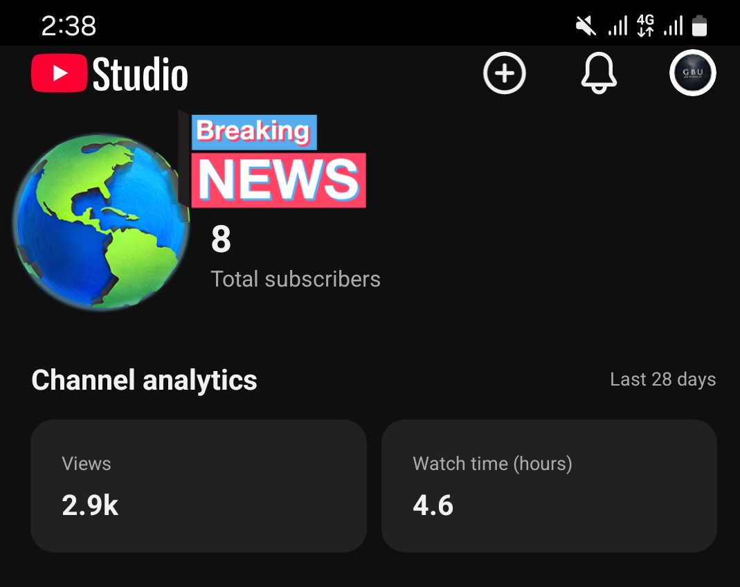 I started this channel 5days ago, I got views but no subs 😢