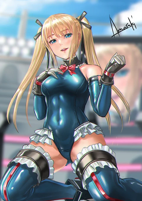 新作発表来たので過去絵を掘り起こし6から7年....7年?! #DOA #DOAXVV