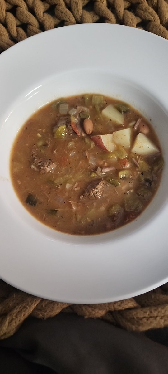 OPChicao's tweet image. Green chili stew. One of my favorites