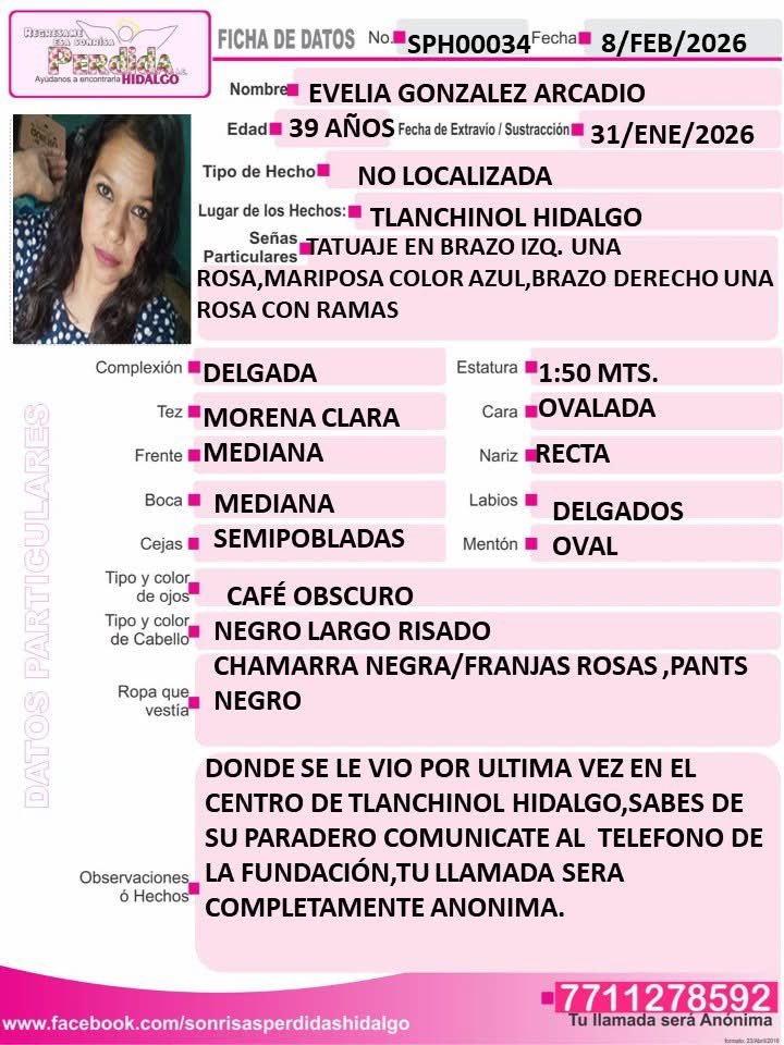 Sonrisas Perdidas Hidalgo tweet media