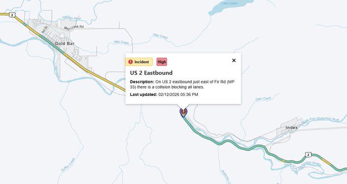 [US-2] CẬP NHẬT 2: US 2 vẫn bị phong tỏa toàn bộ tại km