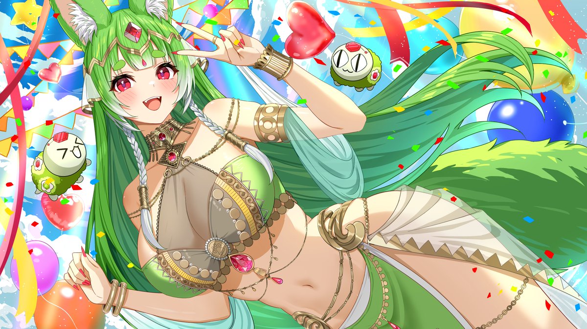 💃Free Wallpaper🧃

YIPPPEEEE!! Thank you so much for the incredible weekend... I cannot believe we actually did that..!! waah~!

Please look forward to alllll the donothon rewards that will be rolling out soon, but in the meantime, please enjoy this free wallpaper! #Ceramake