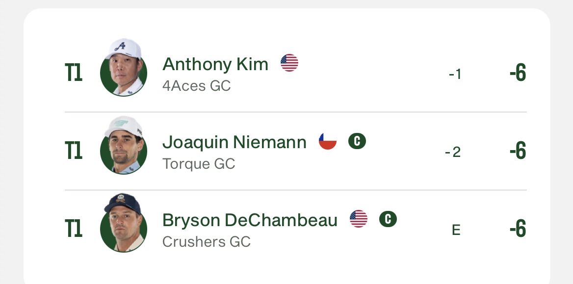 Anthony Kim Tracker tweet media