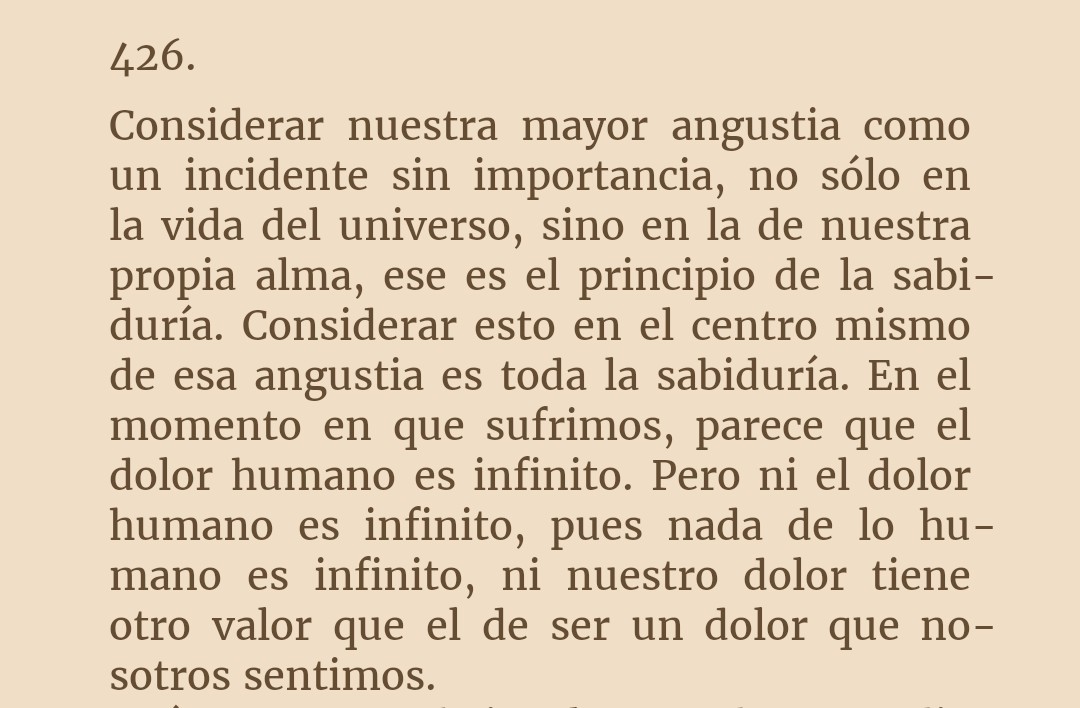 Pessoa ("Libro del desasosiego").