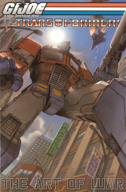 FFFGIJoe's tweet photo. G.I. Joe vs. The Transformers: The Art of War #1 was published 20 years ago by Devil's Due!
#GIJoe #Transformers @DevilsDue https://t.co/ZmHCeLjhMd