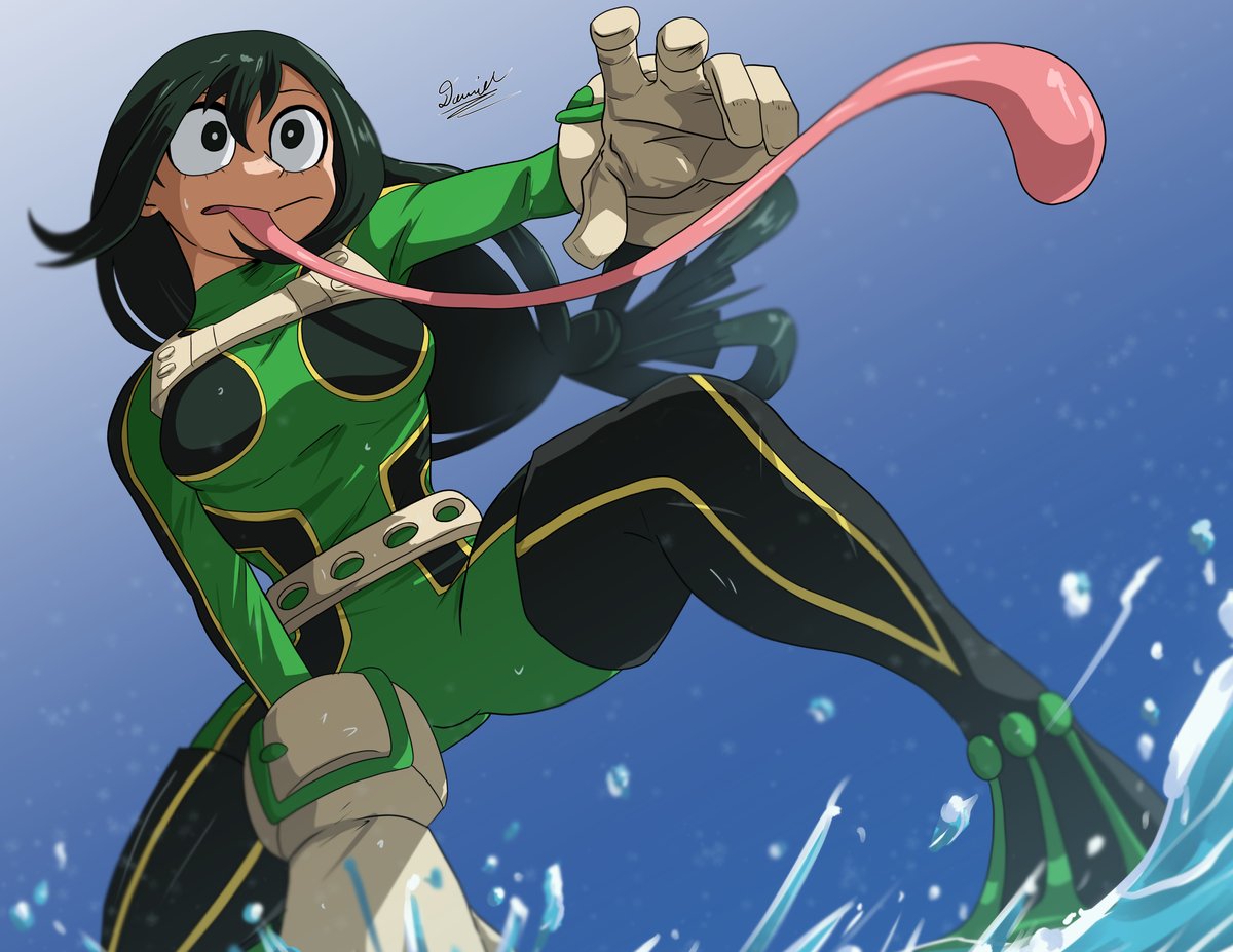 Danielfs2002_'s tweet image. Tsuyu 🐸🐸🎉🎉