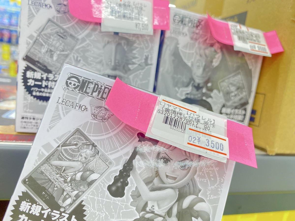 ワンピース レカフィグ入荷しました✨ 💛ヤマト 💛ベガパンク 💛マルコ