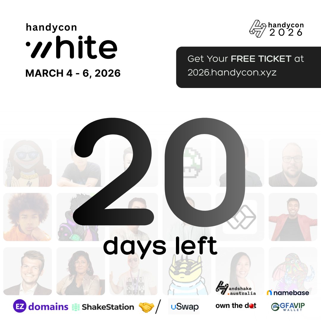 HandyCon | Handshake.Conference/ tweet media