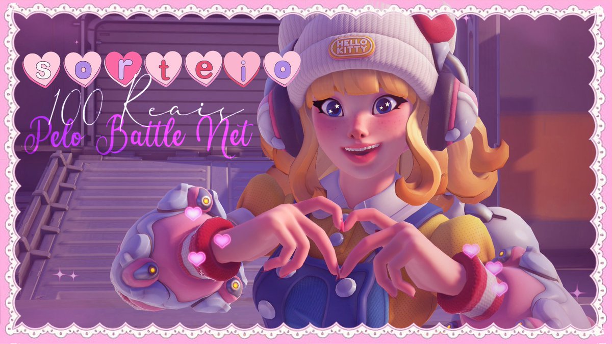 ✧Vamos bater a meta 300 seguidores na twitch, vou fazer sorteio de 100 reais na battle net.

twitch.tv/lollazinha_

✧Vamos curti esse poster+ RT 
podem farma tickets quando assiste as minha lives. primeiro ticket é gratuito. 

✧Regras: Tem estar presente no dia do sorteio.