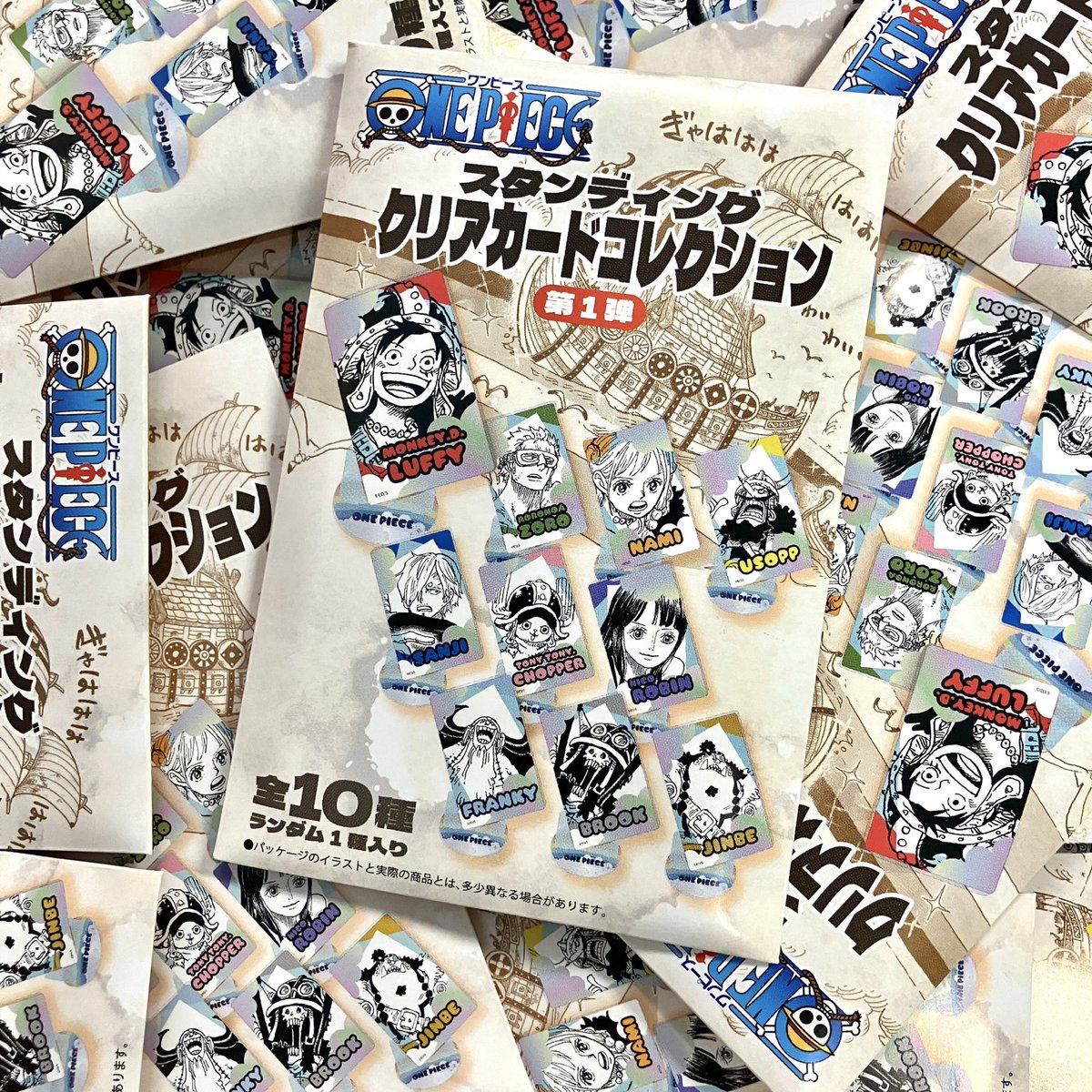 新商品】原画商品 スタンディングクリアカードコレクション 1個：1,100