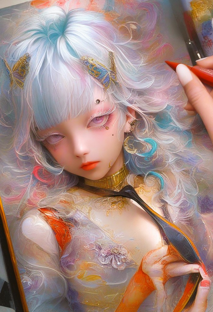 わたしにしかつくれない【者】だから
#AIart #額縁のわたし